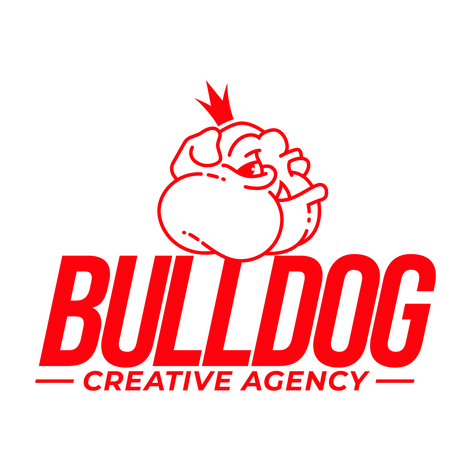 Bulldog Creative Agency Logo